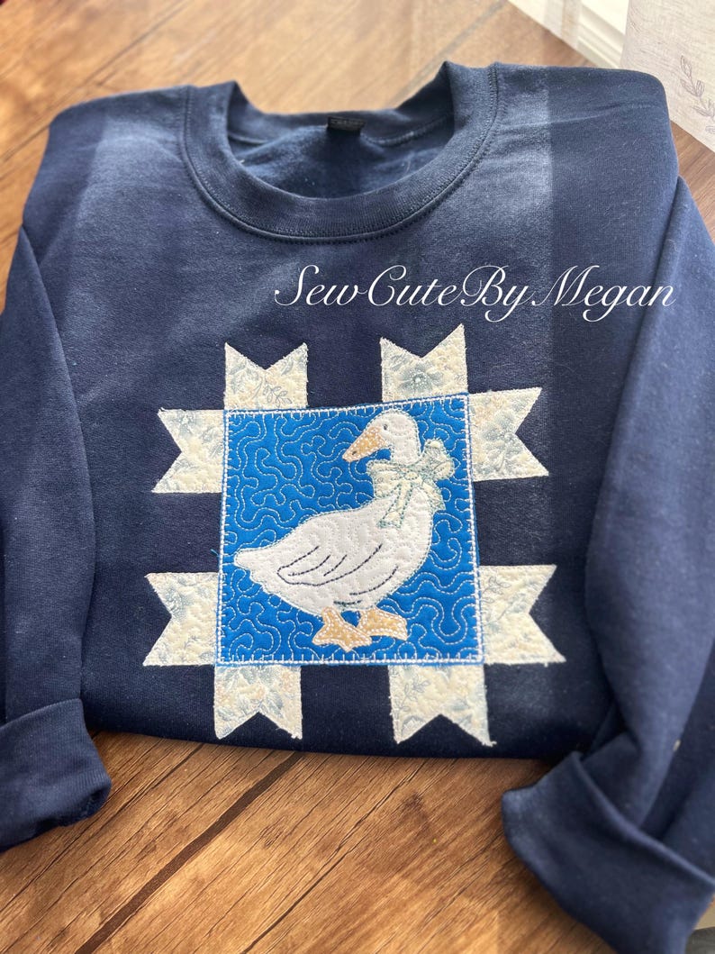 quilted goose sweater Bild 4