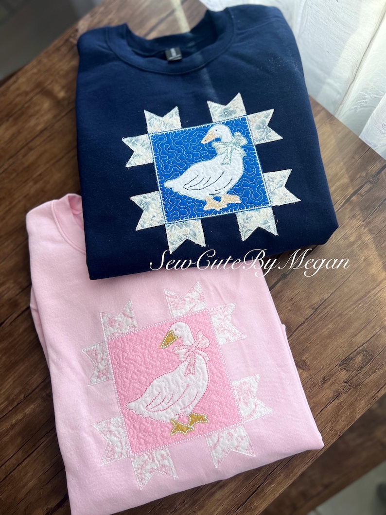 quilted goose sweater Bild 2