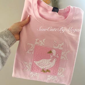 quilted goose sweater Bild 7