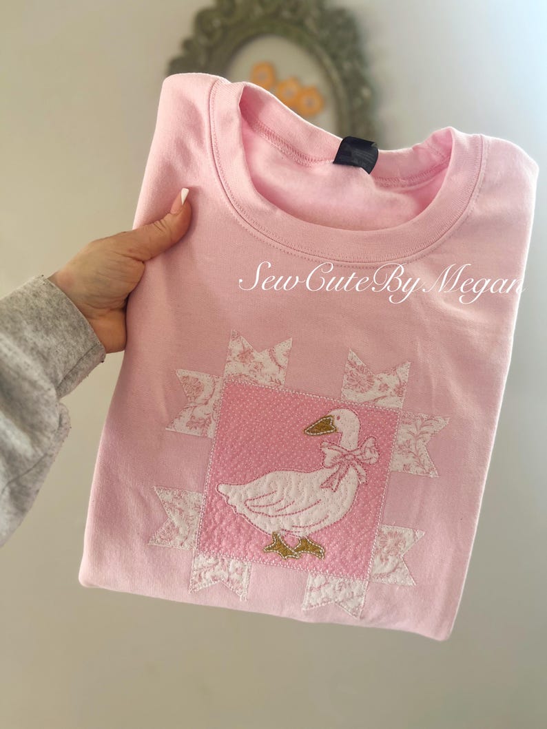 quilted goose sweater Bild 7