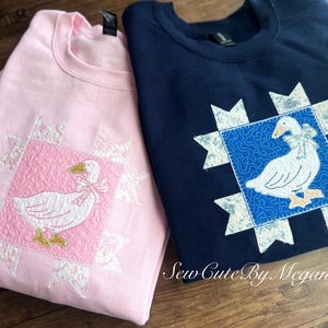quilted goose sweater Bild 1
