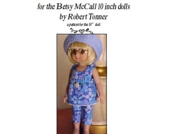 Anne Estelle 10-11 inch Doll - Summer Fun Pattern