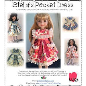 Ruby Red Fashion Friends Stella's Pocket Dress