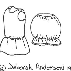 Sasha Undergarments Pattern #182 Marcy Street Doll Company Original Pattern- PreOwned