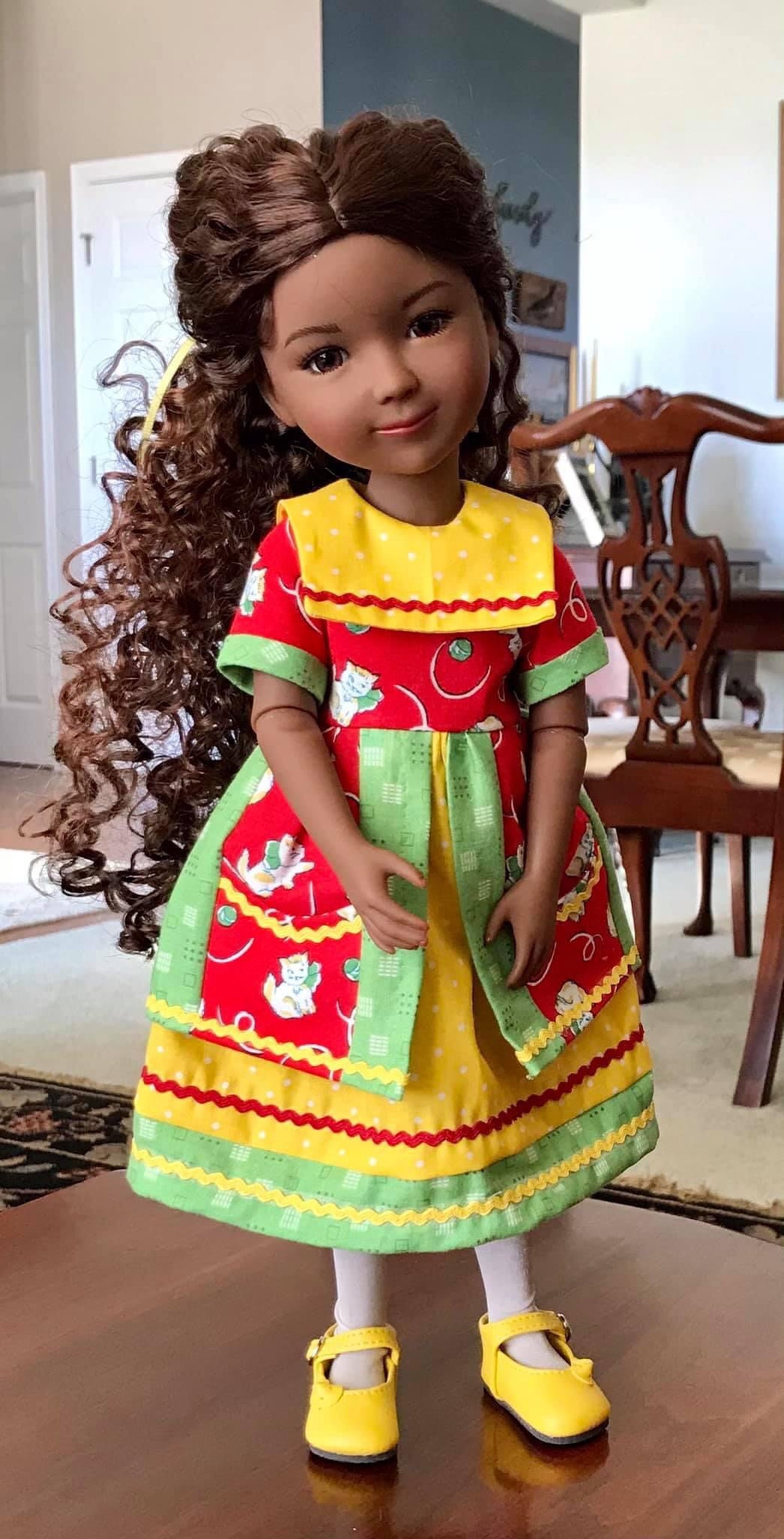 Ruby Red Fashion Friends Stella's Pocket Dress Etsy