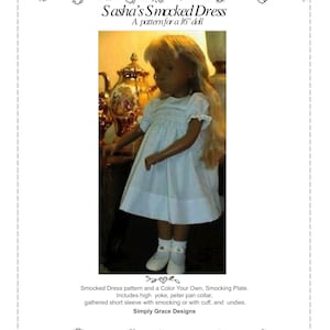 Sasha -  Smocked Dress Pattern