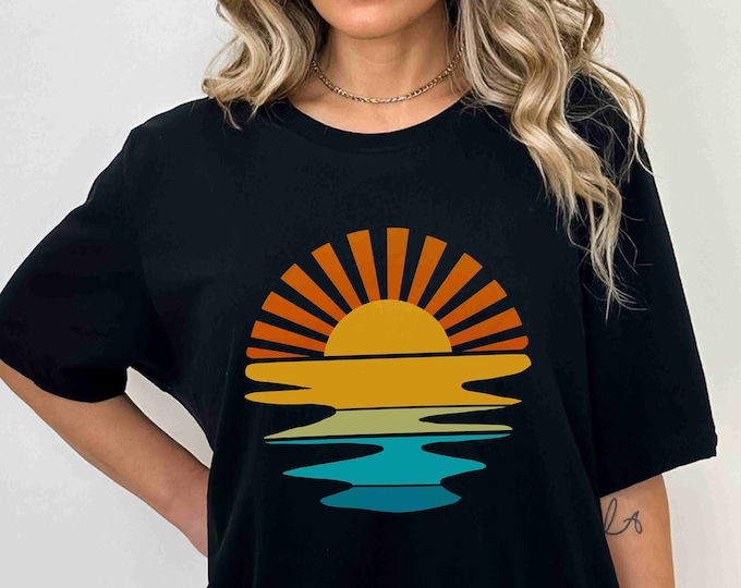 Sunset Lahui Mahalo * Grateful Nation Ultra Cotton T-Shirt