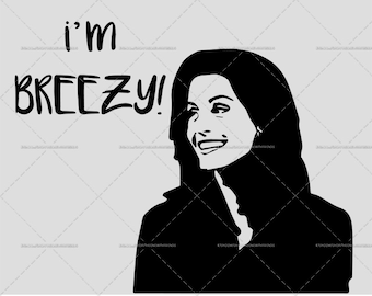 FRIENDS Clip Art Download - Print your own Friends! - Friends tv show printable Vector, SVG, PNG - Monica / Breezy