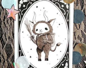 Krampus Art Print