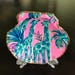 Lilly Inspired, Scallop Shell, Decoupaged, Giraffes, Colorful - Etsy