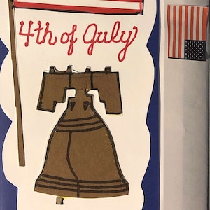 Carte Liberty Bell du 4 juillet par Cherie