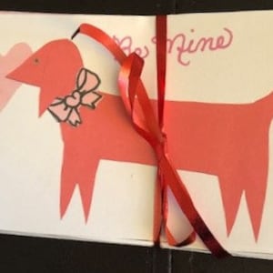 Be Mine Valentine Dachshund Card Set of 10 by Cherie