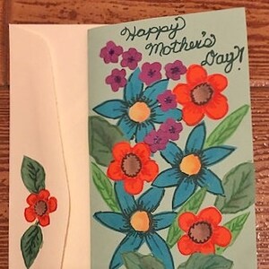 Carte Bouquet de la fête des Mères par Cherie