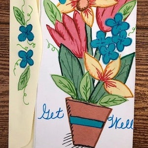 Belle Get Well Flowers Card par Cherie