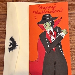 Scary Vampire Halloween Card par Cherie - Aileen