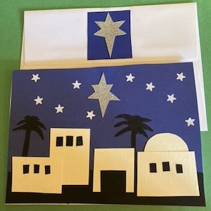 Oh Carte de la petite ville de Bethléem par Cherie