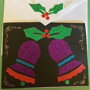 Carte Glittery Bells par Cherie