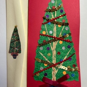 Carte Sapin de Noël éblouissant par Cherie