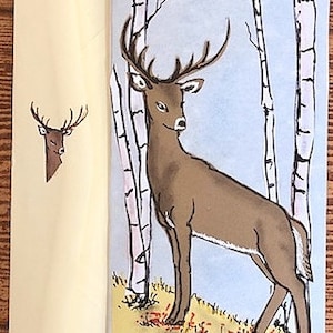 Majestic Deer Fall Card par Cherie