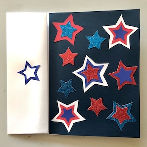 Carte Starburst du 4 juillet par Aileen