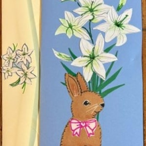 Carte Lis de Pâques par Cherie