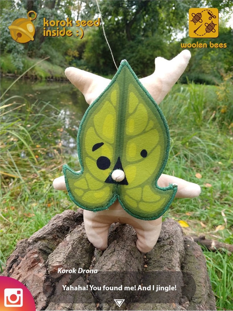 Korok Plush Drona Inspirited The Legend of Zelda Series | Etsy