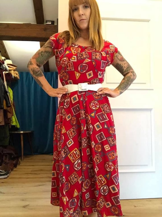 Dress 50s Tiki Hawaii 50s dress