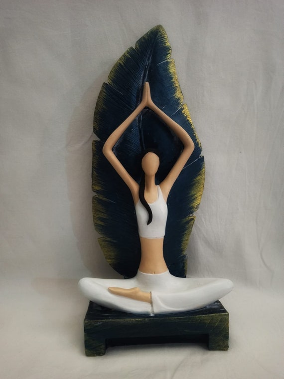 Yoga Lady Pose Yoga Doing Sculpture-yoga Candle Holder-namaste Elegant Yoga  Lady Bohemian Style Rustic Decor-best Gift for Her-yogi Gift -  Canada