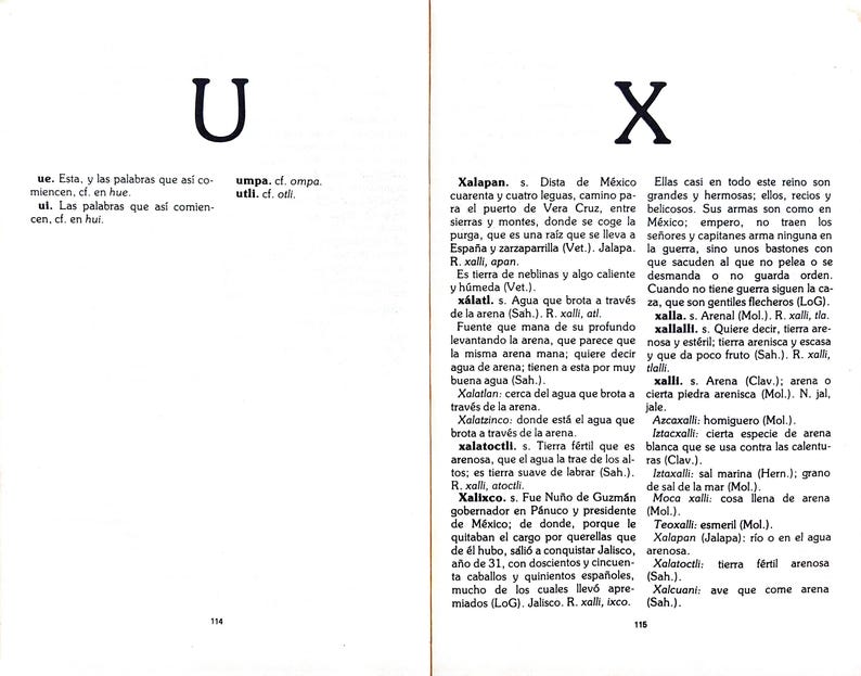 Aztec Language - Nahuatl Dictionary PDF - Digital Book 1983 ...