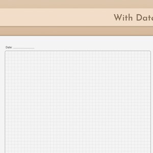 Printable Graph Paper, DIN A4, 4x4 Millimeter Squares, 5 Variations - Etsy