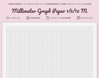 millimeter paper etsy hong kong