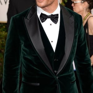 Green Blazers Tuxedo Dinner Party Wear Coat Special Gift For Him