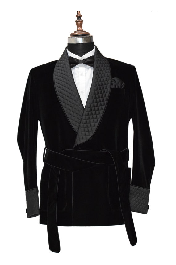 Special Gift for Him Men's Smoking Jacket Wedding Party - Etsy