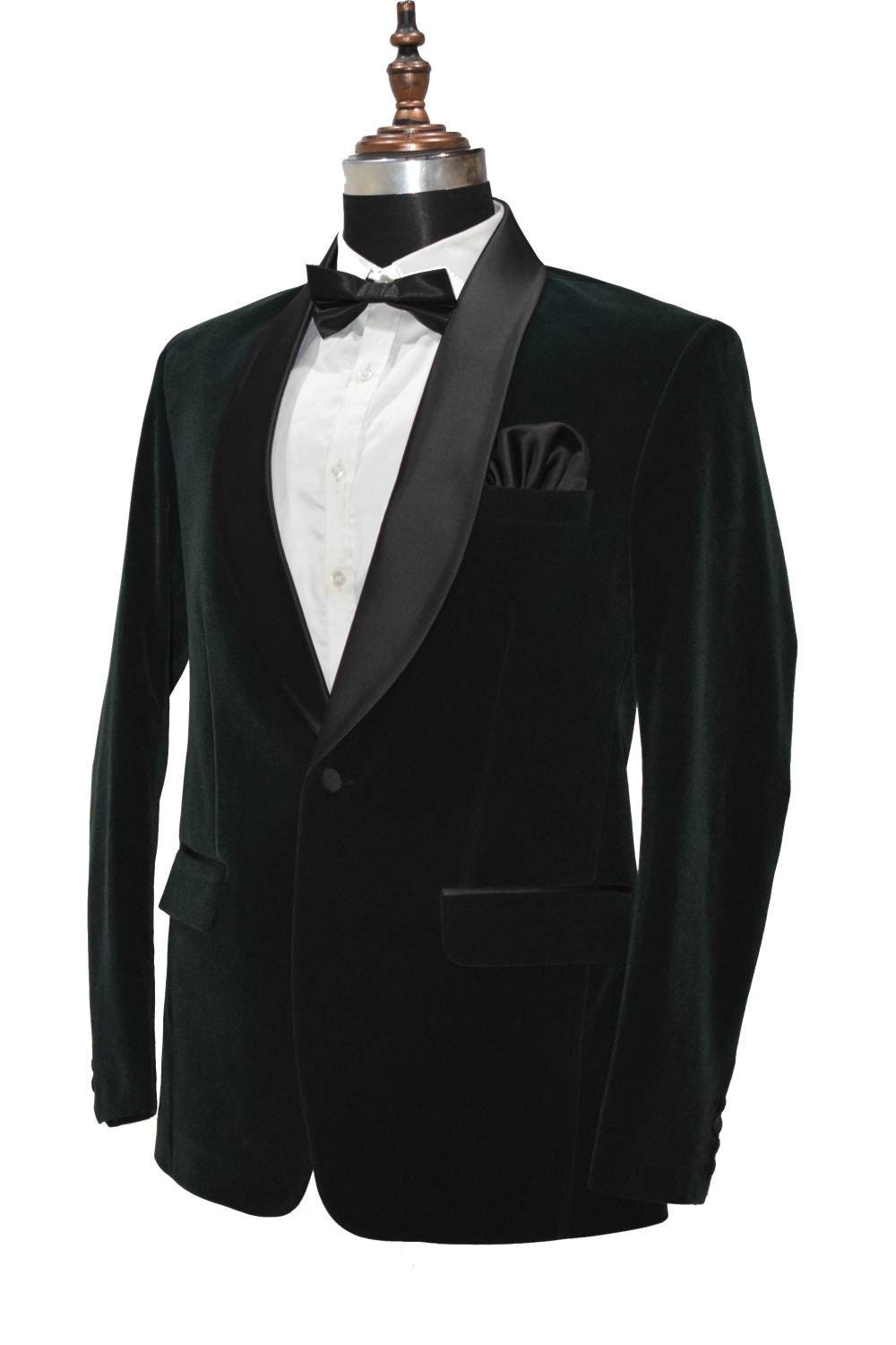 Men Green Blazers Shawl Lapel Wedding Dinner Party Wear Coat - Etsy