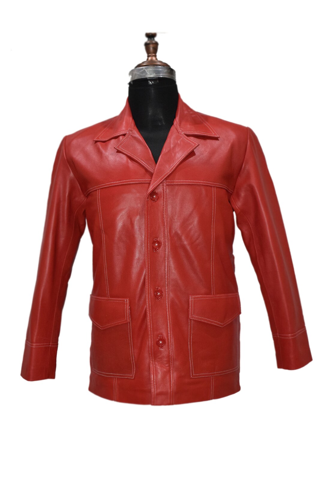 Men Red Jacket Wedding Party Wear Coat Special Gift for Him Etsy