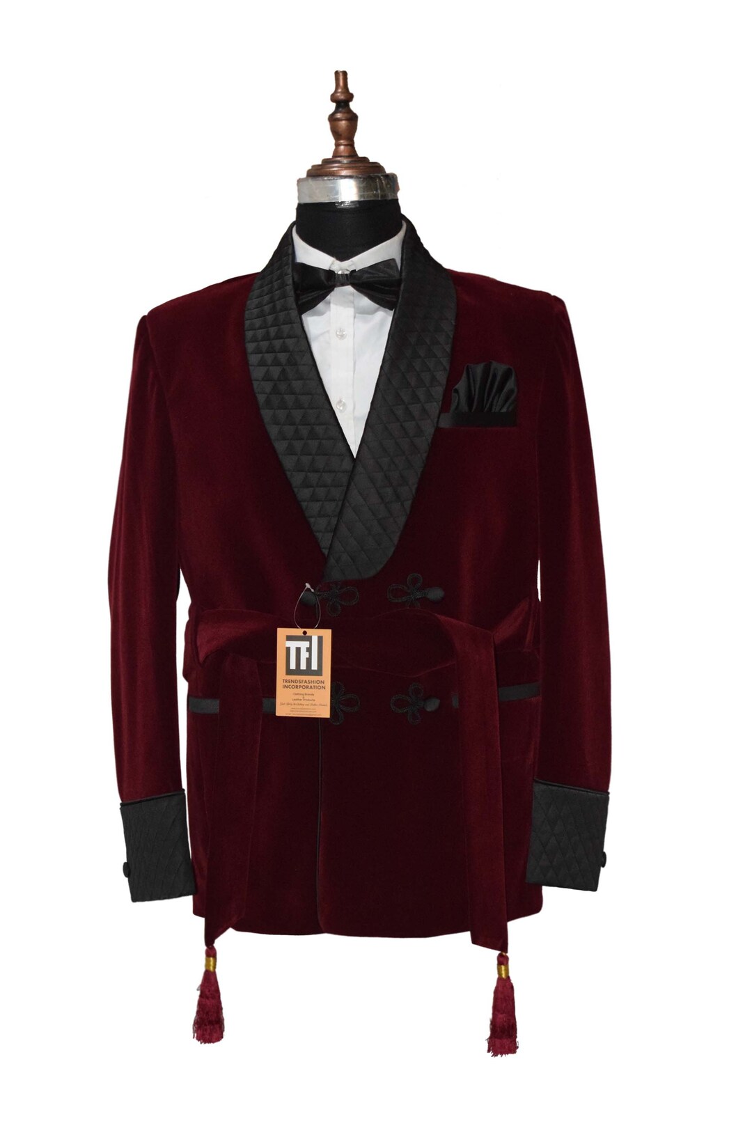 Men Smoking Jacket Wedding Party Wear Coat Special Gift for Etsy