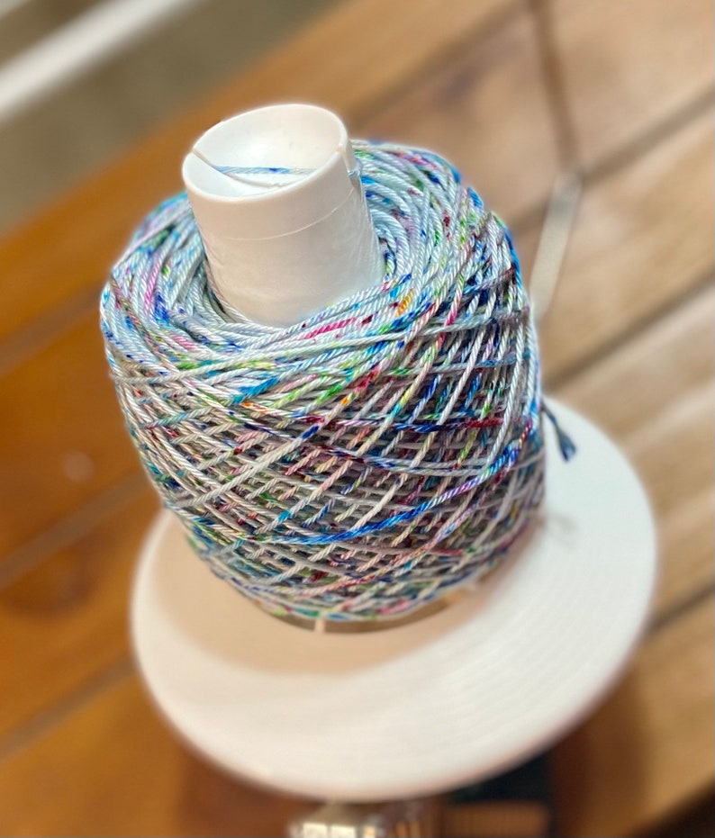 Sea Glass 100 Pima DK Cotton Hand Dyed Yarn Light Sea Ocean Etsy