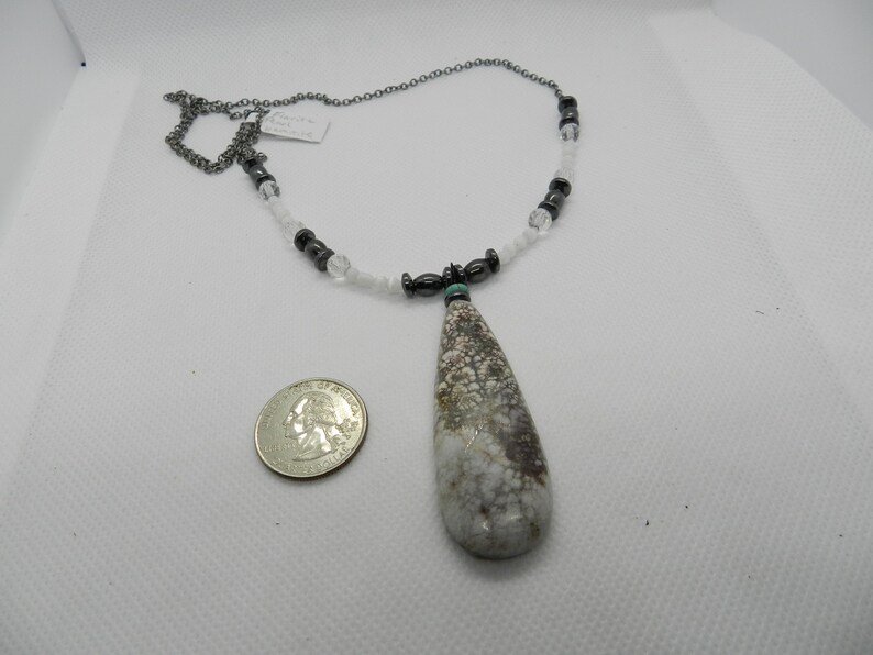 Collier FLUORITE Pierre étonnante avec la conception ...