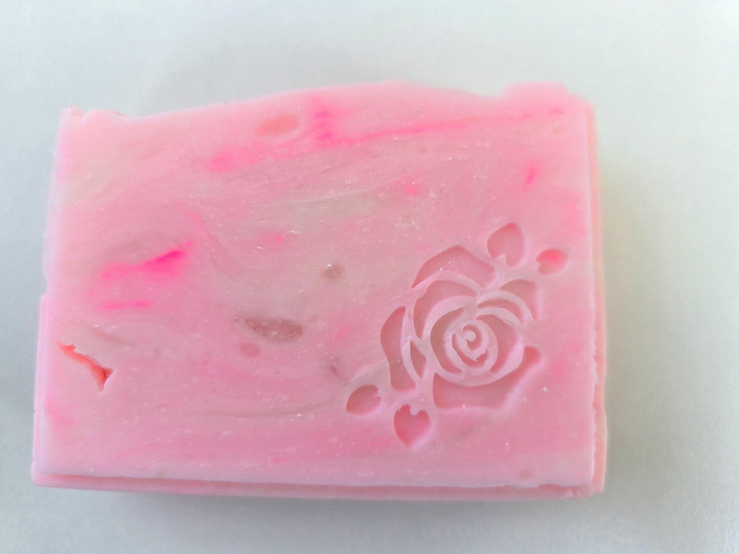 Handmade Soap, Face, Hand and Body Handcrafted | Fresh Cut Roses - Etsy