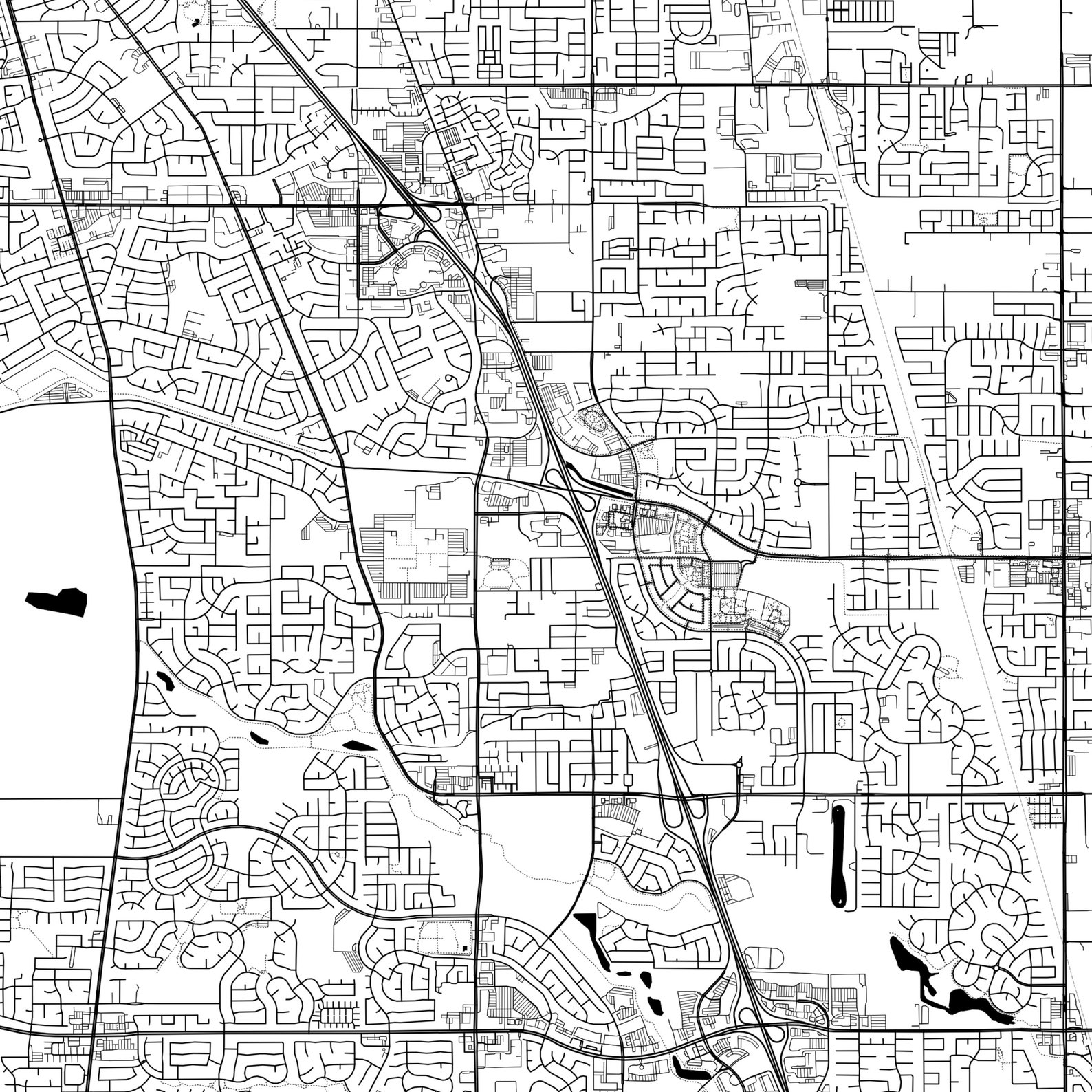 Elk Grove Map Poster Elk Grove Map Print Wall Art Ca City  Etsy