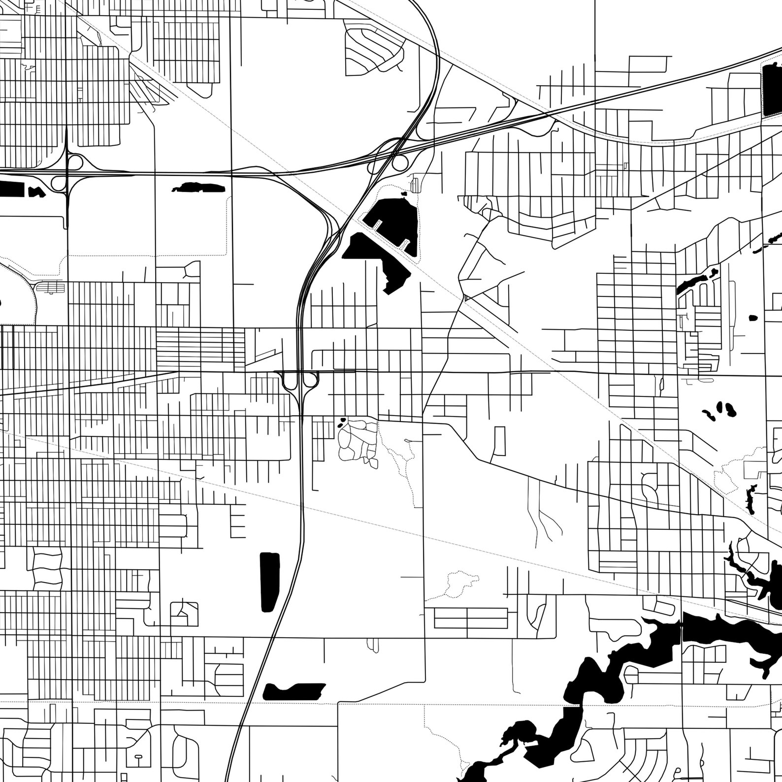 Hobart Map Poster Hobart Map Print Wall Art In City Map Etsy
