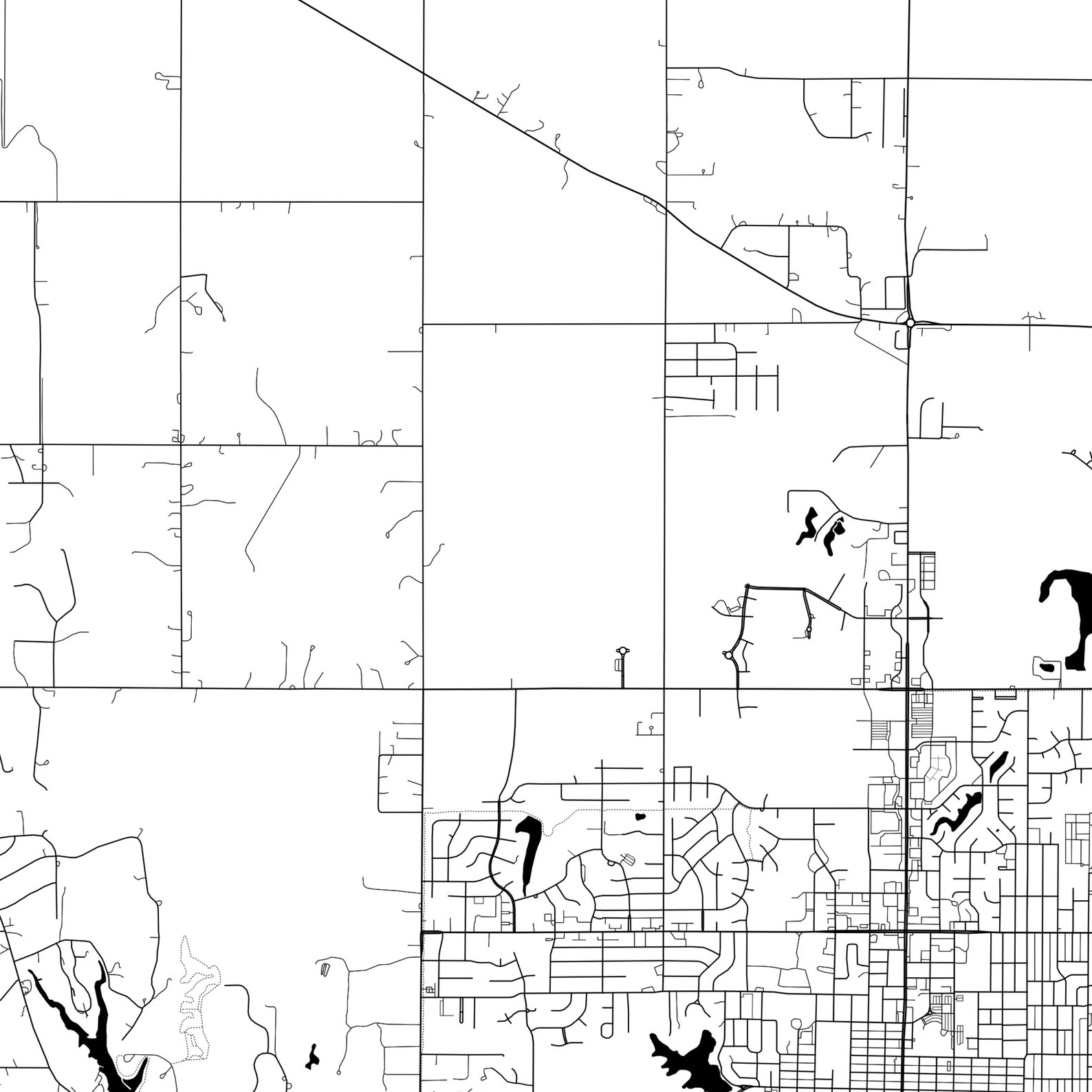 Kearney Map Poster Kearney Map Print Wall Art Ne City Map  Etsy