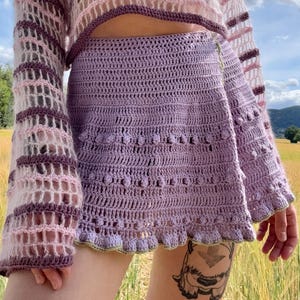 Summer Wrap Skirt Crochet Pattern I Beginner Crochet Skirt Pattern I Crochet Beach Cover Up Pattern I Boho Crochet Pattern I ByBloomAndMoon