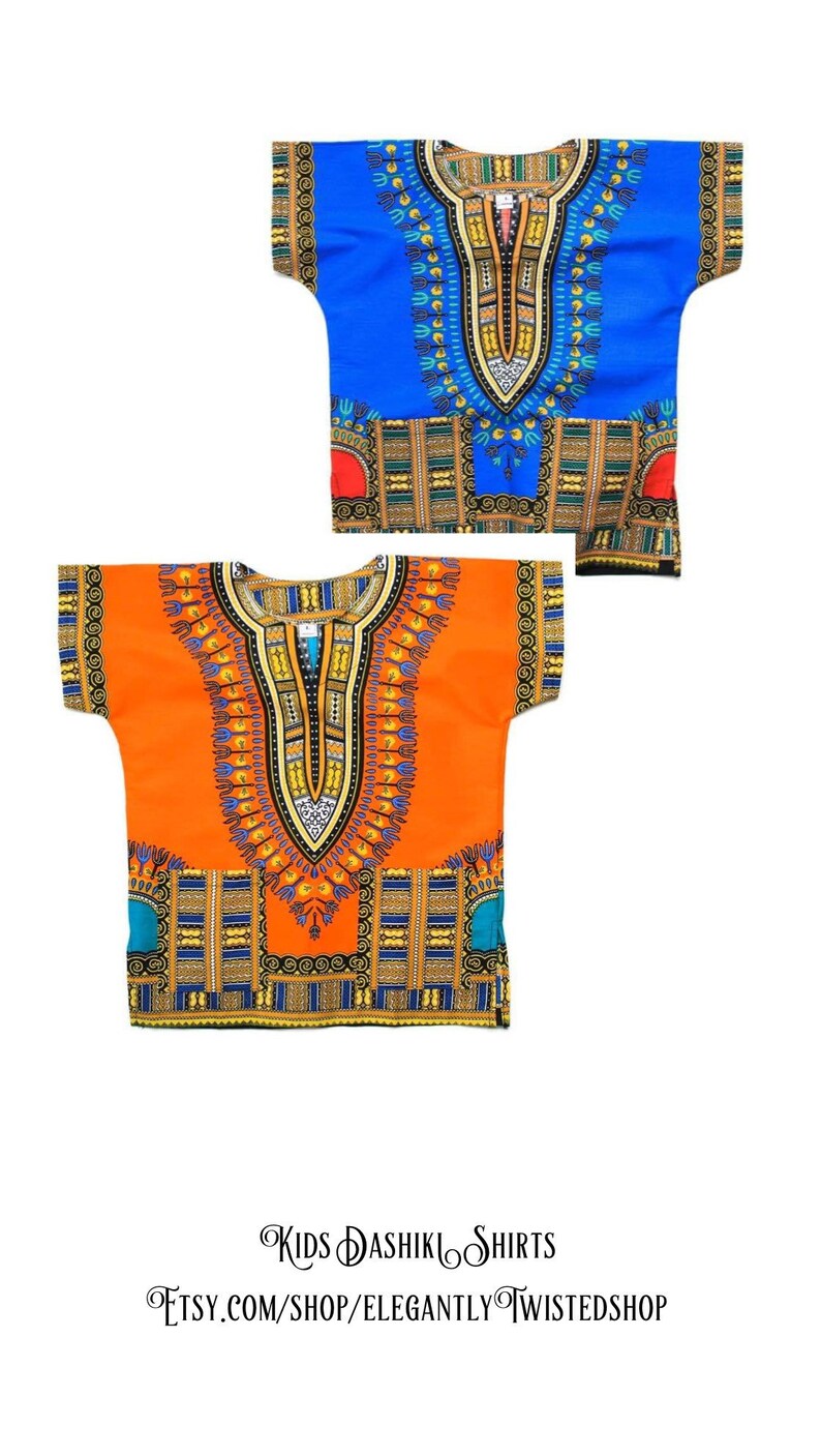 Kids Dashiki Shirt