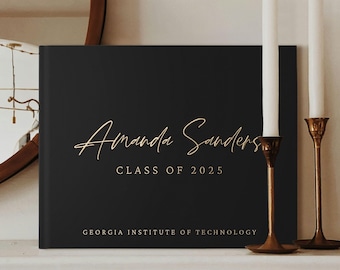 2026 Graduation Guest Book, Personalized Graduation Party Guestbook, College Graduate Instant Photo Album, Class of 2026, Graduate Gift