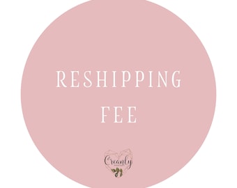Reshipping fee for Guest Book