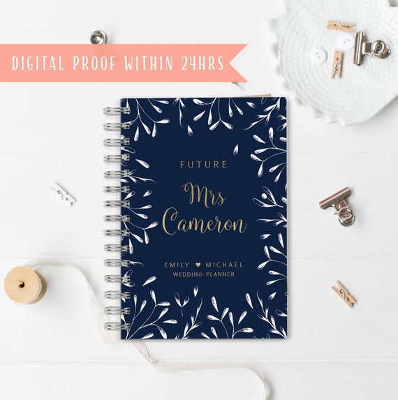 Wedding Planner, Personalized Wedding Planning Book
