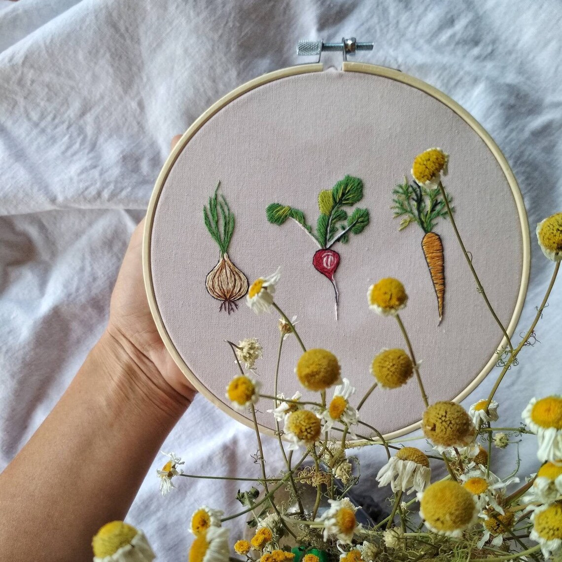 Embroidery hoop art vegan gift vegetables wall art  etsy Embroidery hoop art vegan gift vegetables wall art  etsy