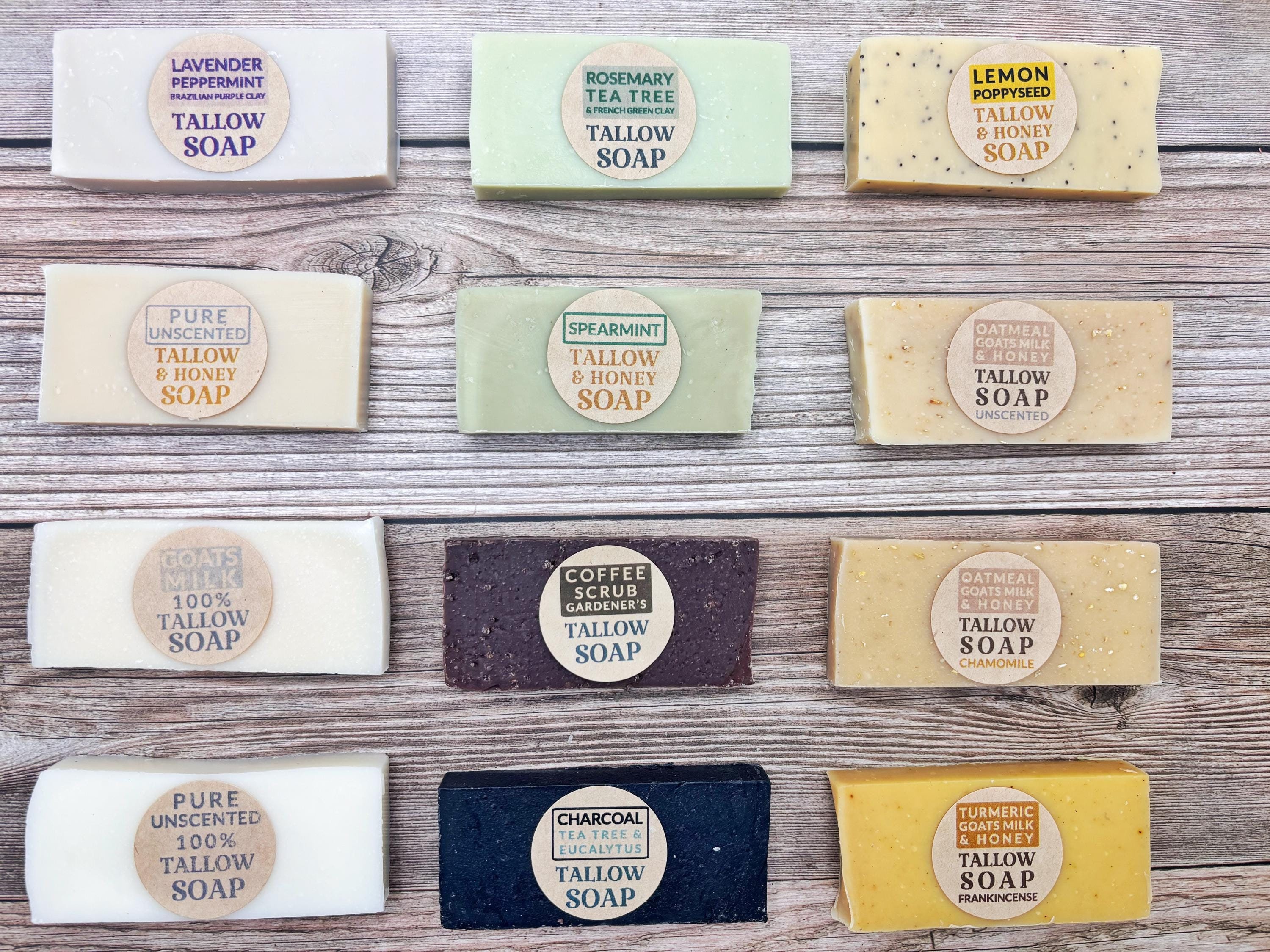 Your Choice TALLOW Soap Sample Size All Natural Non-Toxic