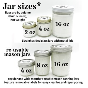 LAVENDER + VANILLA Whipped Tallow Skin Cream Grass-Fed Tallow Face Moisturizer All Natural Non-Toxic Lotion Body Butter 2oz 4oz 8oz 16oz image 4